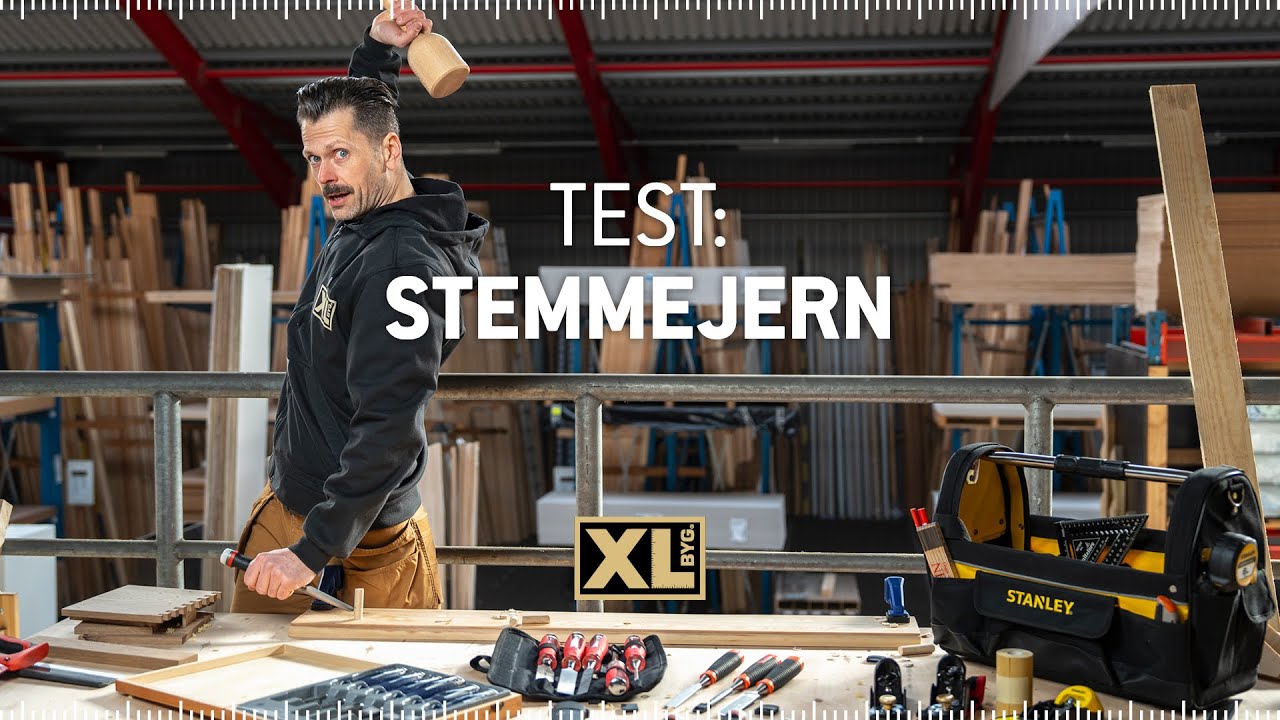 Jacob Carlsson og XL-BYG tester stemmejern: Sådan får du præcise og rene snit