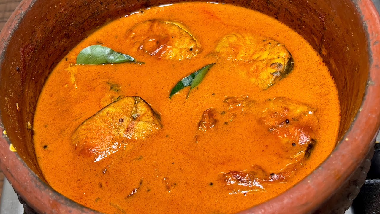 ഇതാണ് മീൻ കറി!😋 തേങ്ങാ പാലിൽ വറ്റിച്ചെടുത്ത ഒന്നാന്തരം ചട്ടി മീൻ കറി 💯Perfect Fish Curry Recipe