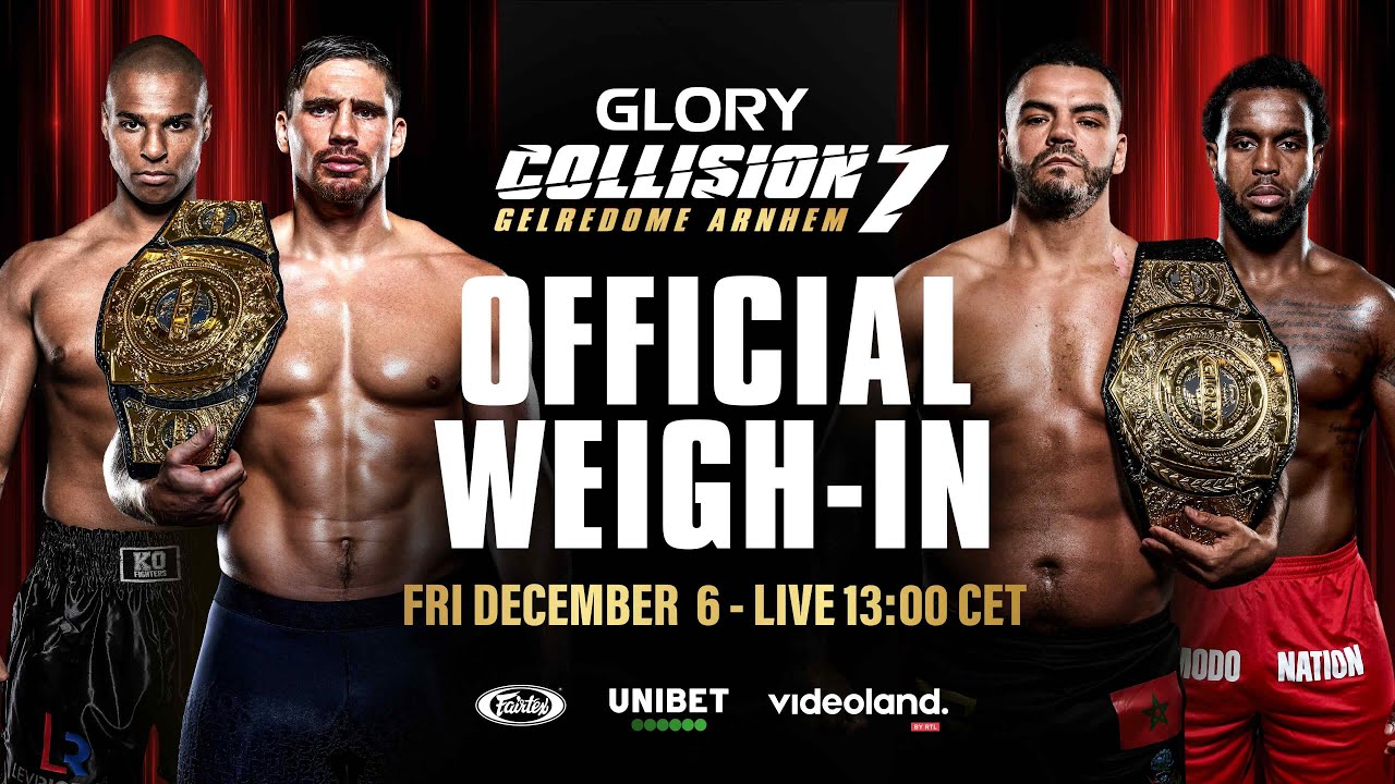 GLORY COLLISION 7 | Official Weigh-In
