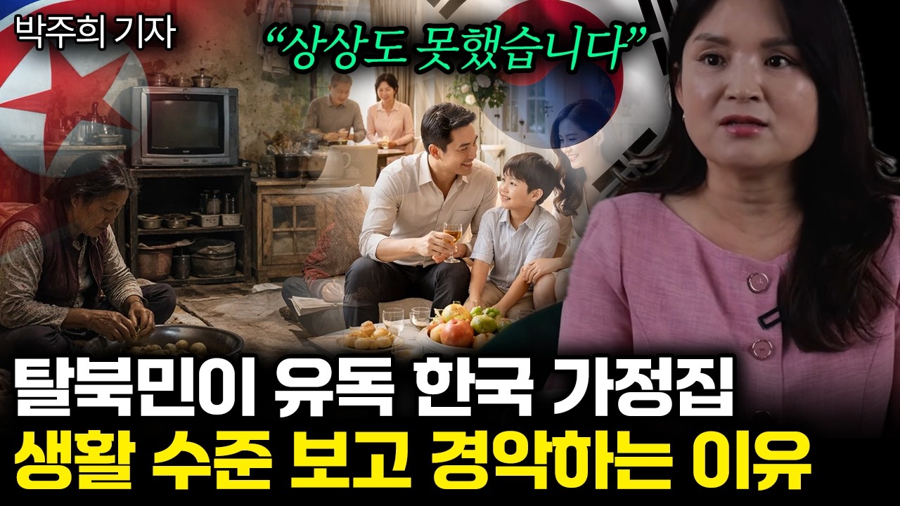 “상상도 못했습니다” 한국인 99%가 ‘이걸’ 몰라요. 탈북민 깜짝 놀란 한국 생활수준 | 박주희 기자 2부