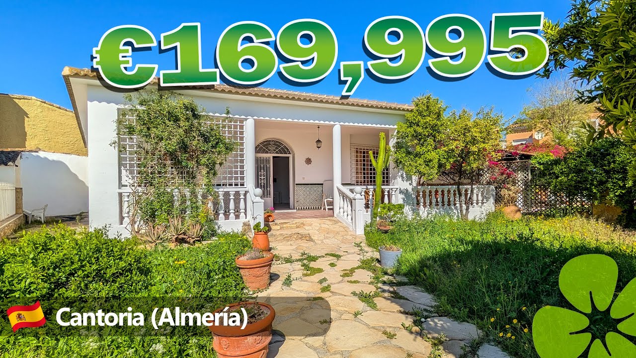 SOLD! - HOUSE TOUR SPAIN | Villa with communal pool in Cantoria @ €169,995