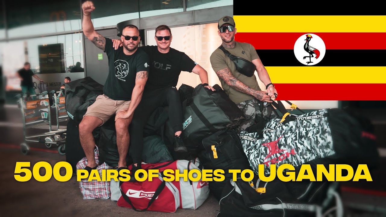 Struggles to take 500 cleats for kids to Africa | UGANDA #1