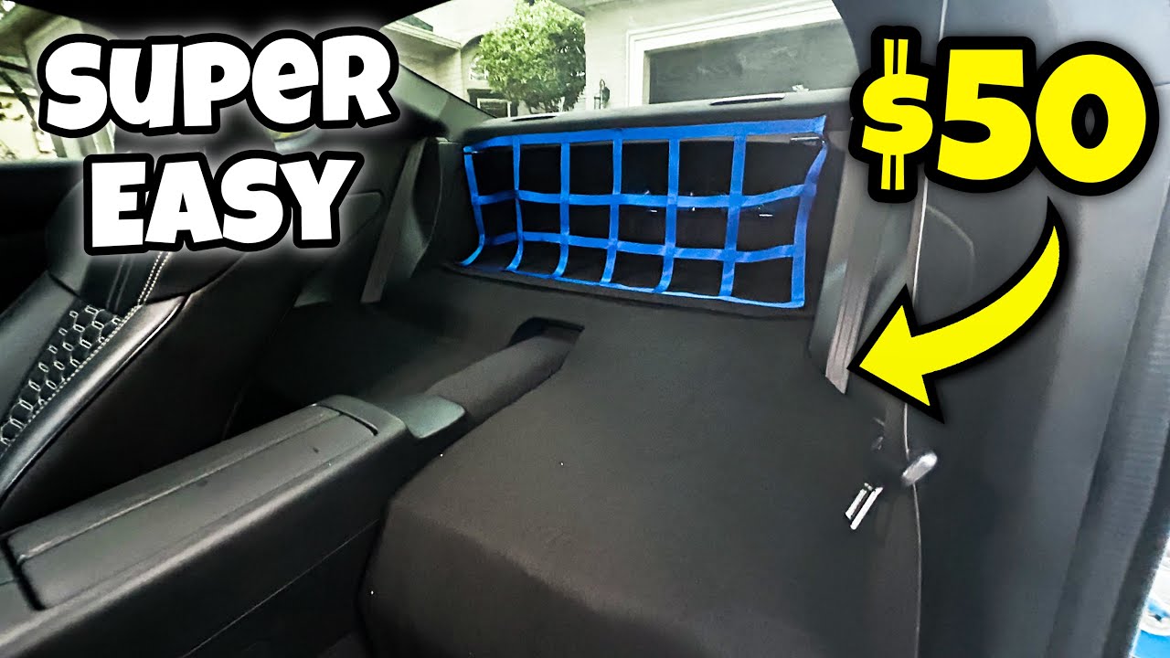 DIY REAR SEAT DELETE FOR MY TOYOTA GR86