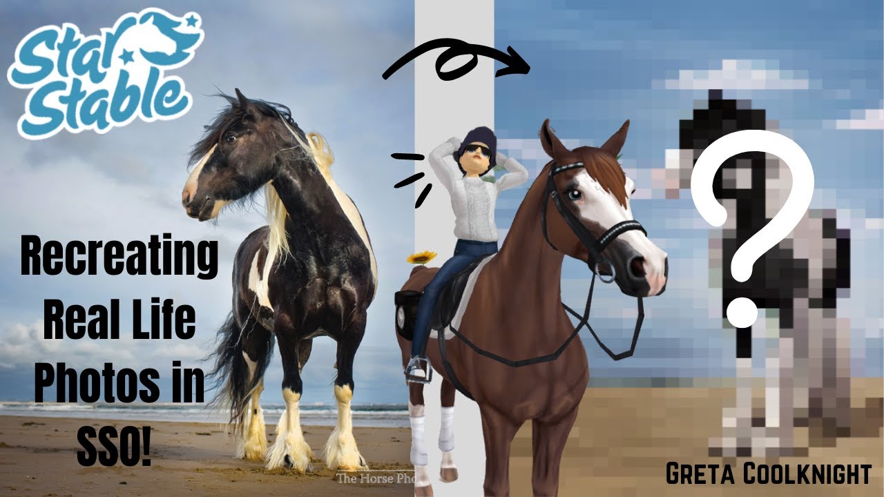 Recreating IRL Horse Photos in SSO! || Star Stable Online