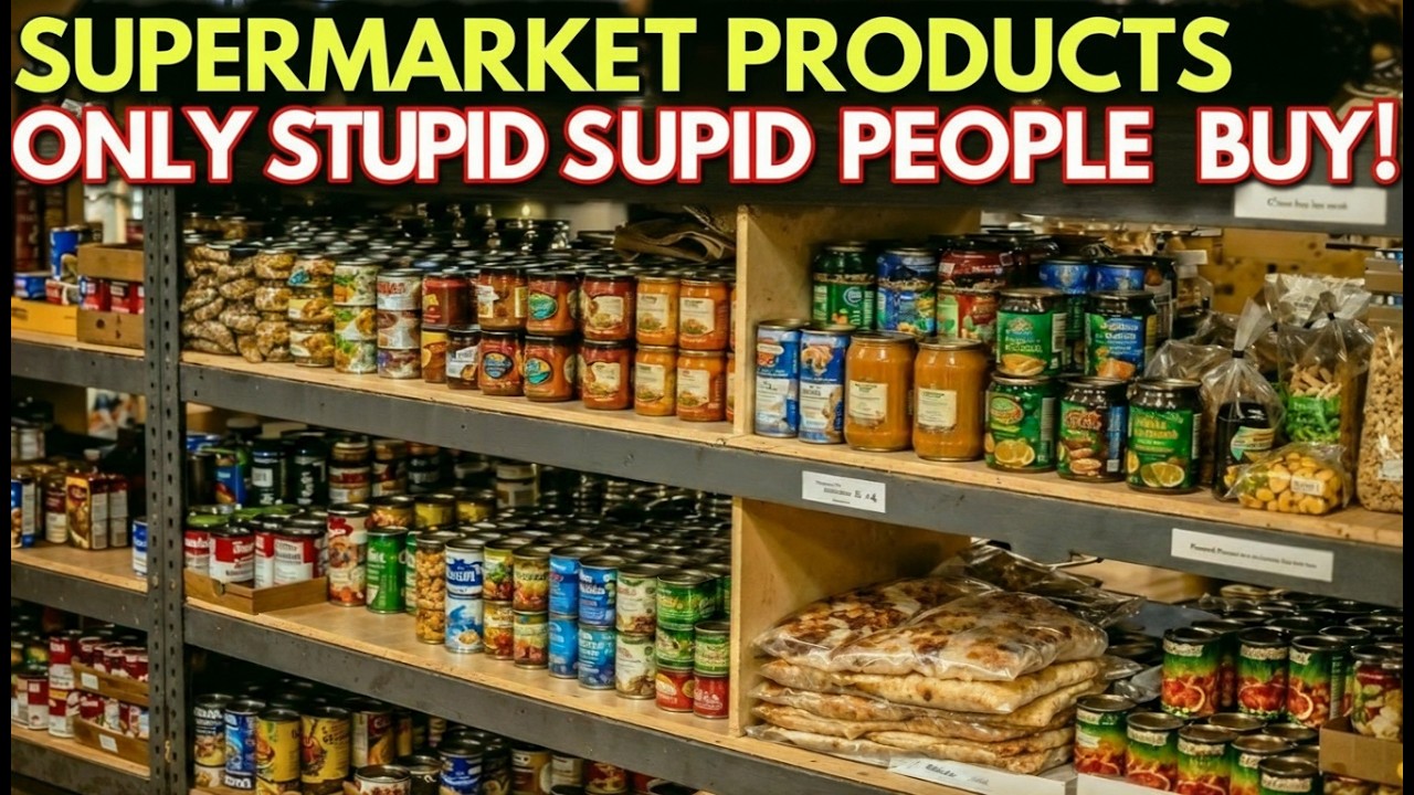 12 Supermarket Products That Only Stupid People Buy!