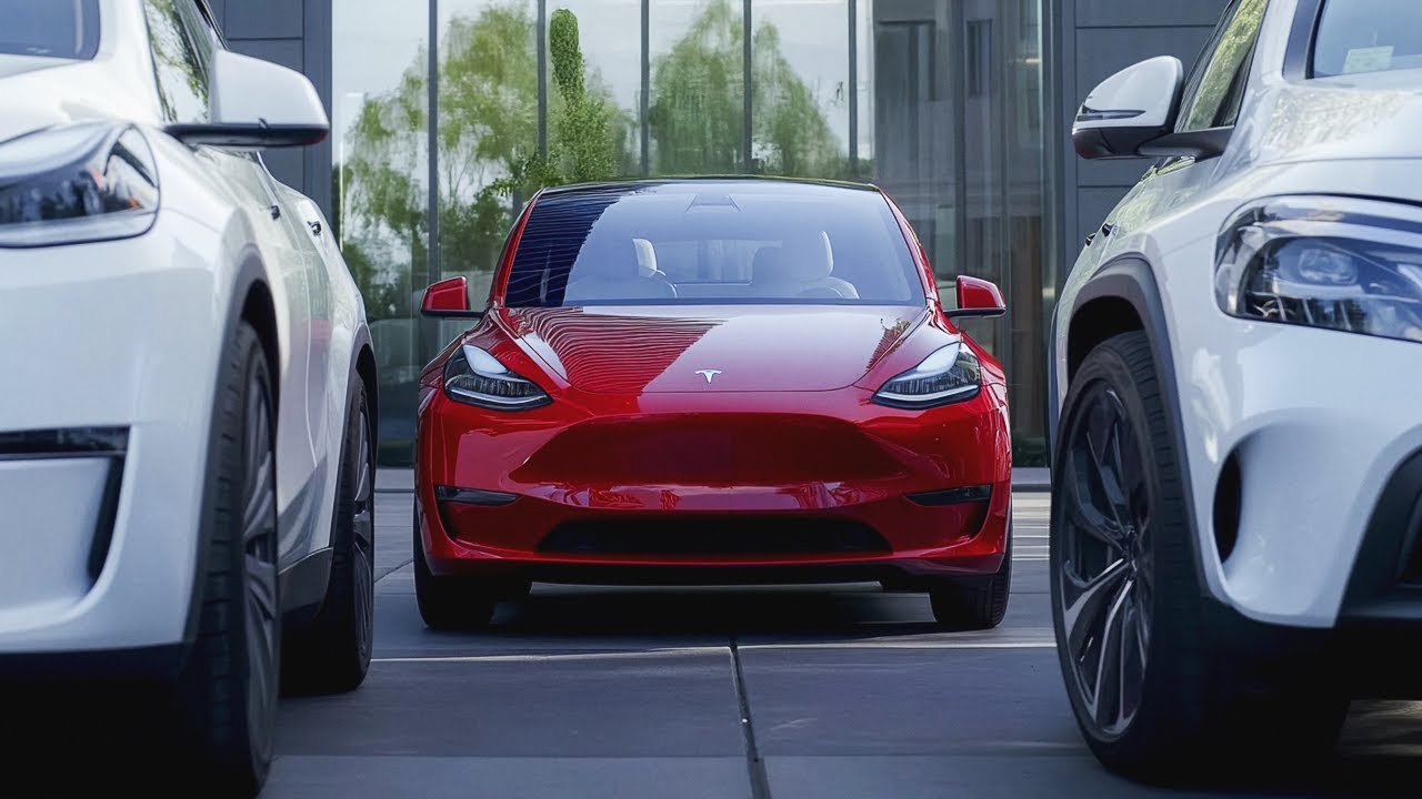 Tesla Autopark против худших парковочных мест Европы