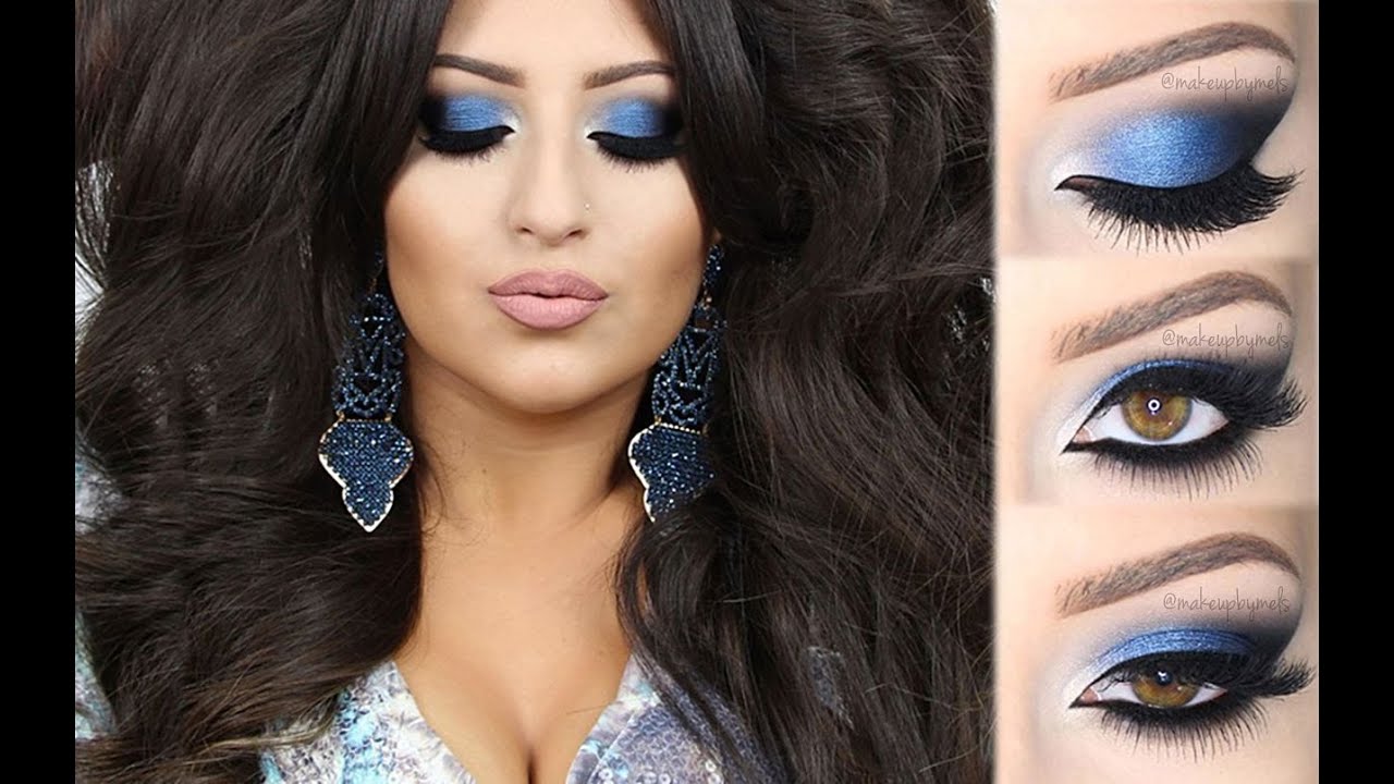 ♡ Blue Makeup Tutorial | Melissa Samways ♡