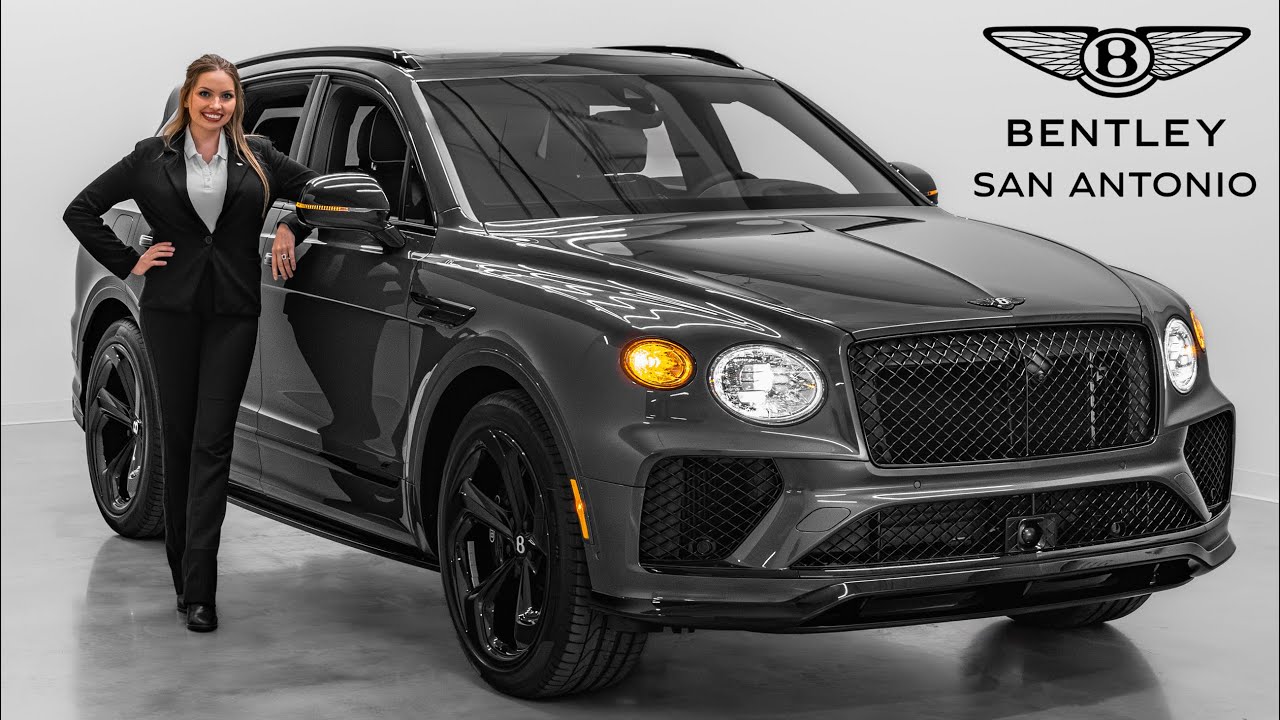 2025 Bentley Bentayga S Black Edition Sound, Interior, and Exterior - Anthracite
