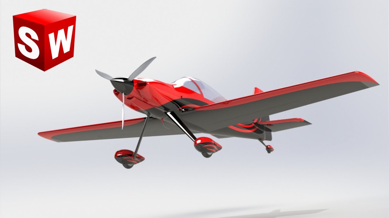 Cómo dibujar alas de avión en Solidworks
