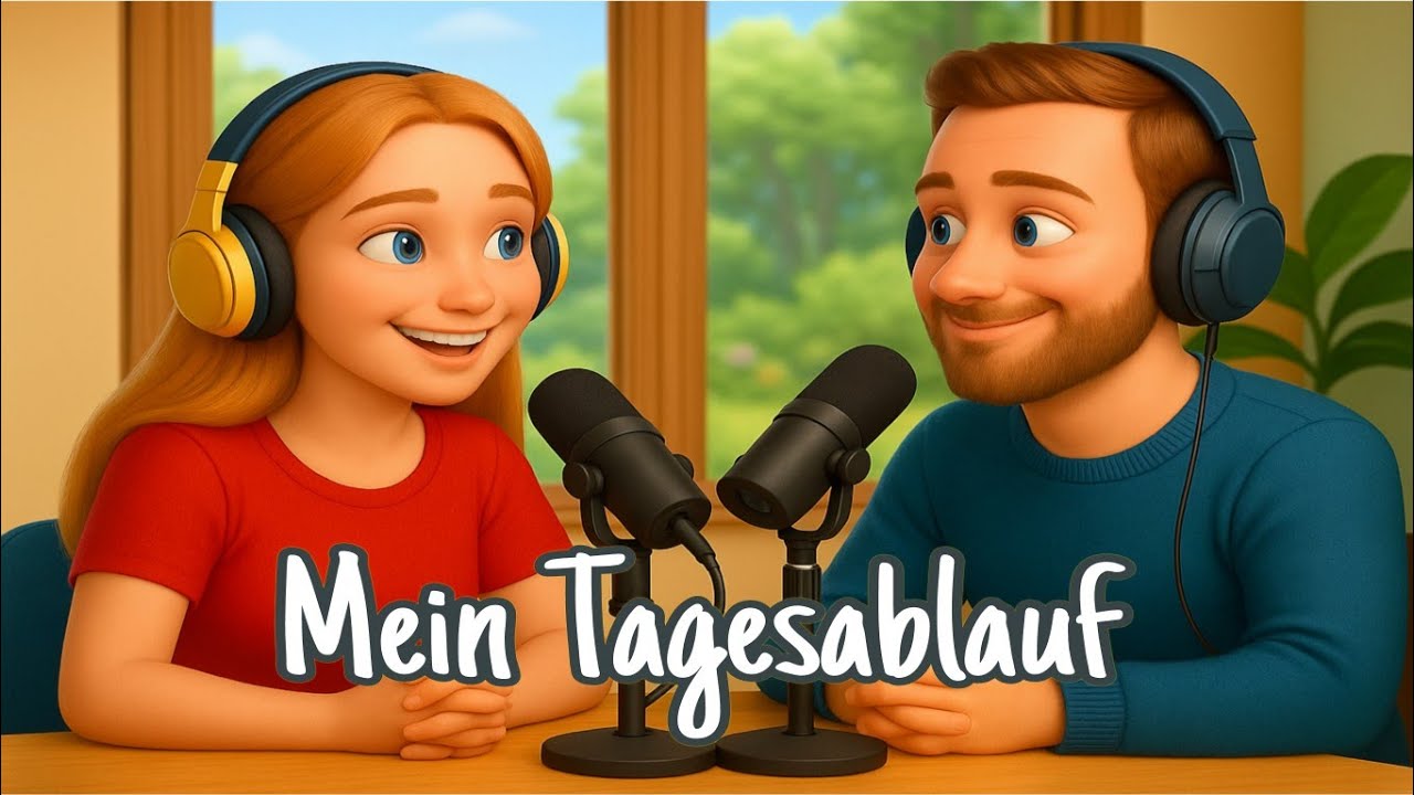 Learn German | German Podcast | Ep 1 : Mein Tagesablauf