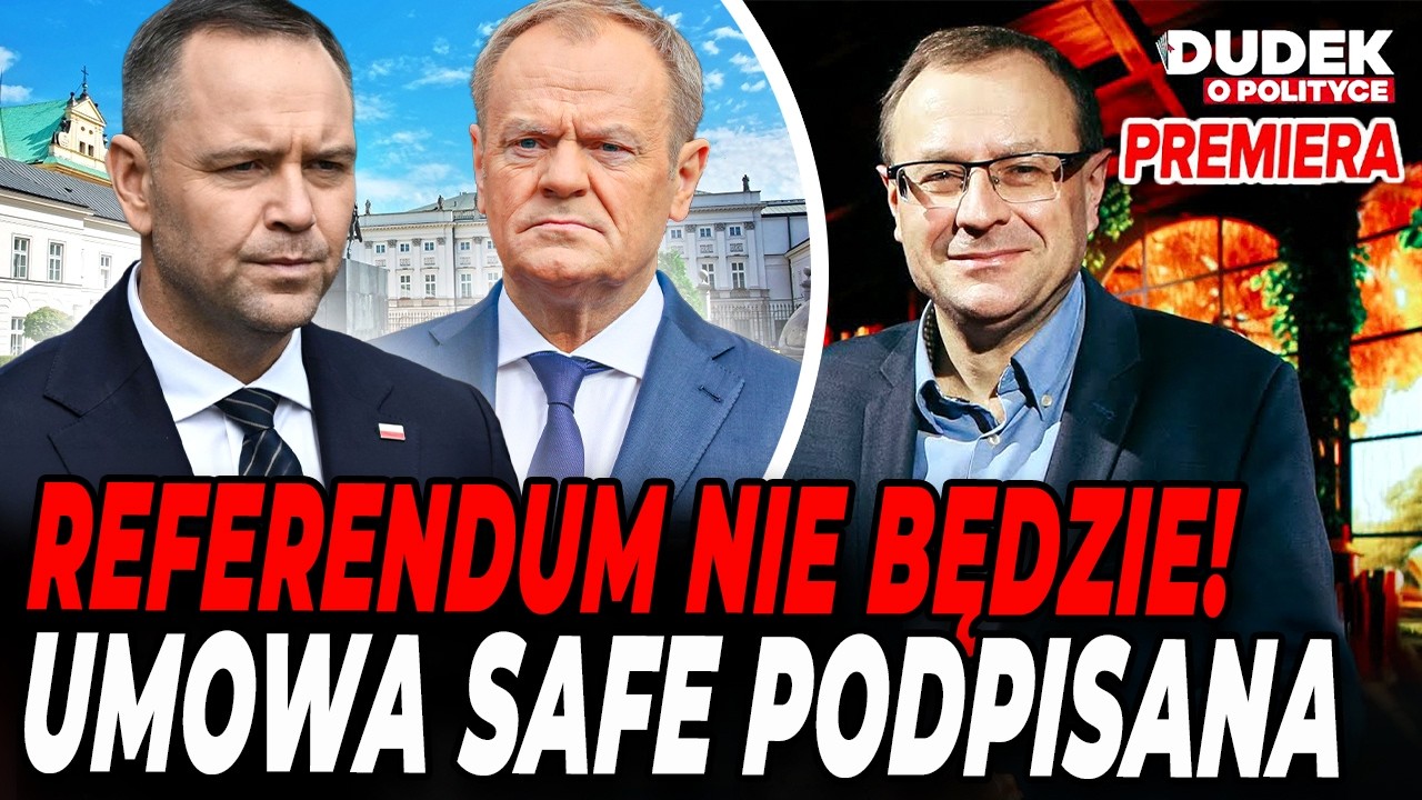 REFERENDUM I KONSTYTUCJA NAWROCKIEGO, MENTZEN ATAKUJE GENERAŁA, SAFE PRZYJĘTY! | Dudek o Polityce