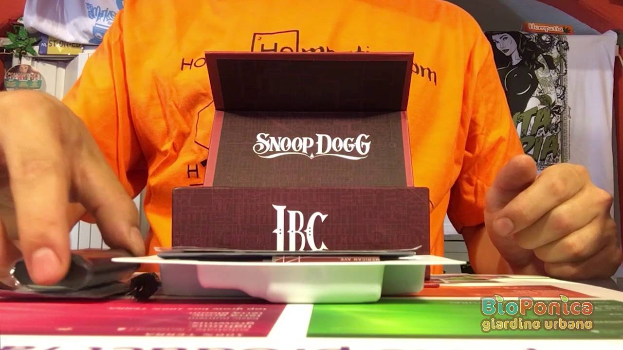 SnoopDogg G-PEN unboxing - HEMPATIA 2016