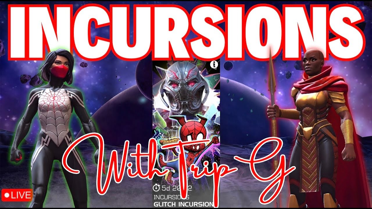 LIVE! About To Have A BLAST In Glitch Incursions! #Mcoc