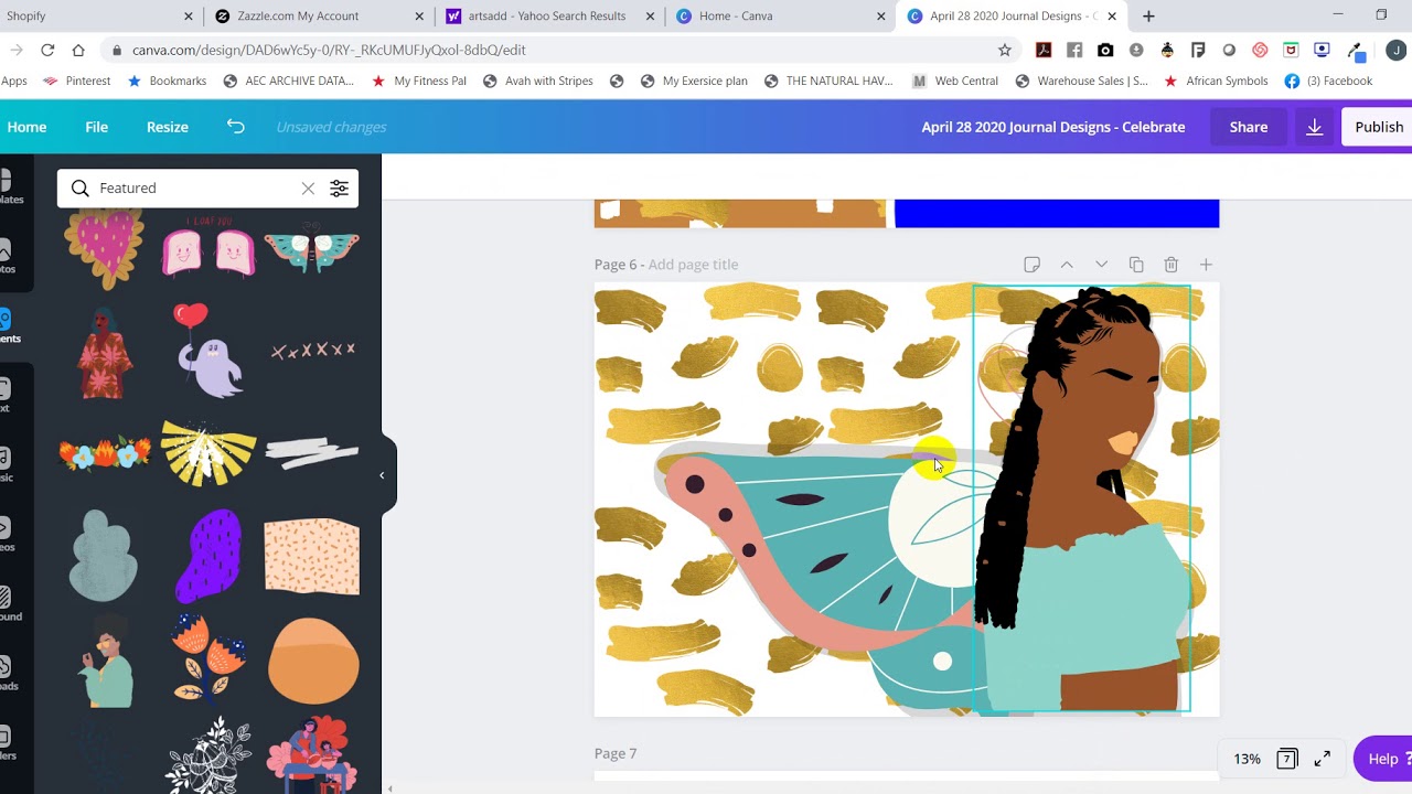 Canva Design Tip - Keyword Search