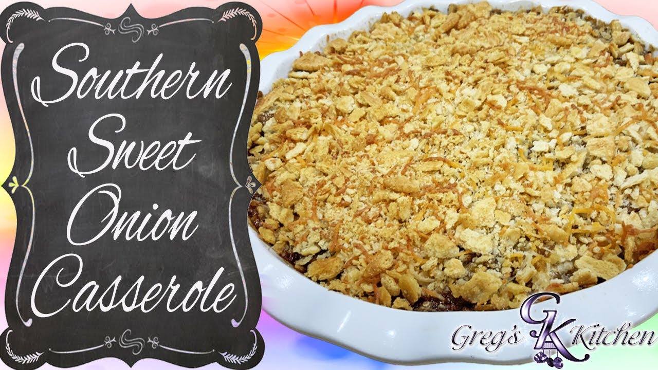 Southern Sweet Onion Casserole
