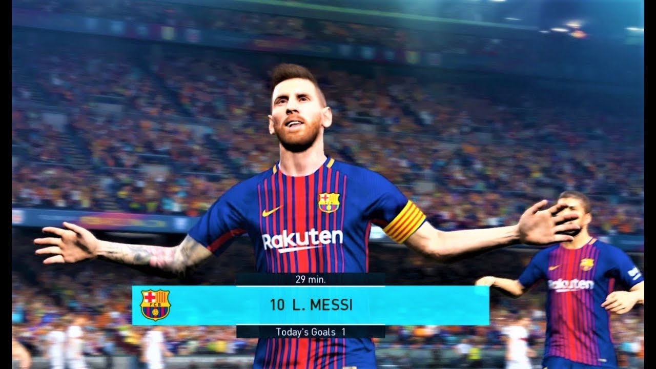 Barcelona vs Alaves | PES 2018 Gameplay PC