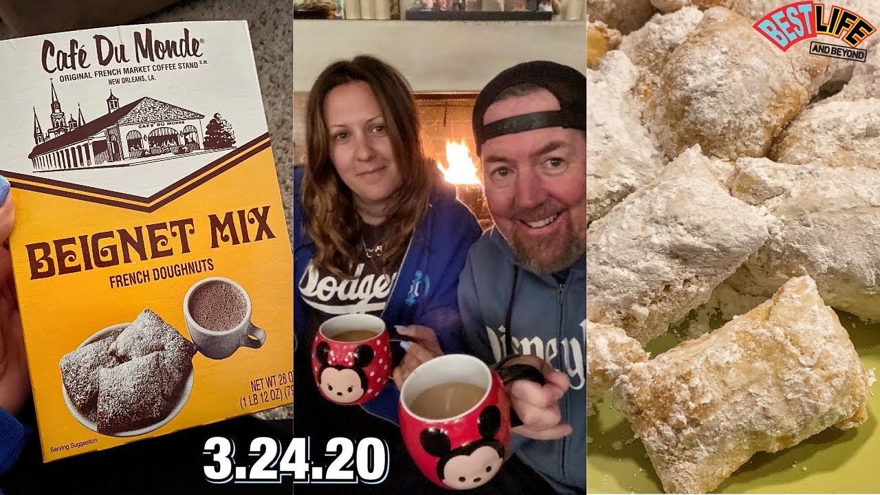 Disney Beignets from Cafe Du Monde! Fireside Coffee & Our Daily Beach Walk! Home is WTVI #9