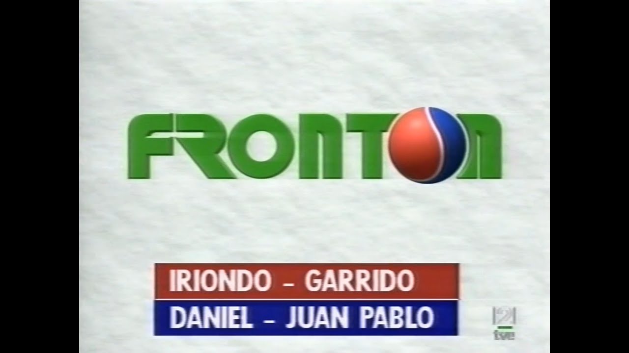 IRIONDO - GARRIDO vs DANIEL - JUAN PABLO (Deportivo · 1995) Pala