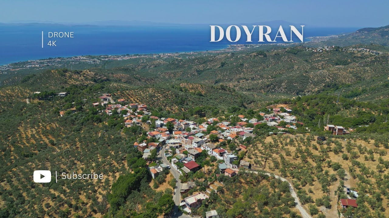 Balıkesir Doyran: Peaceful Village Life & Pure Nature (4K Drone)