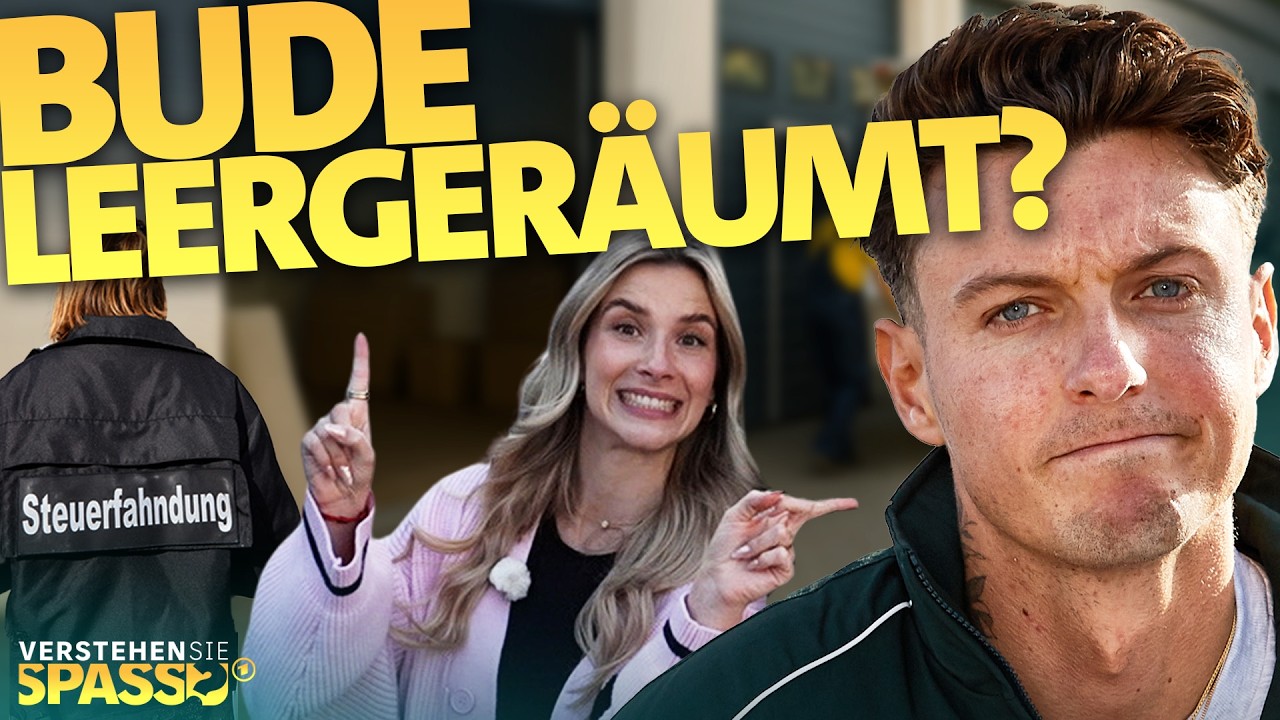 STEUERFAHNDUNG bei @jaxvita und @paula_doeringer  🫨  Wohnung leergeräumt! | Verstehen Sie Spaß?