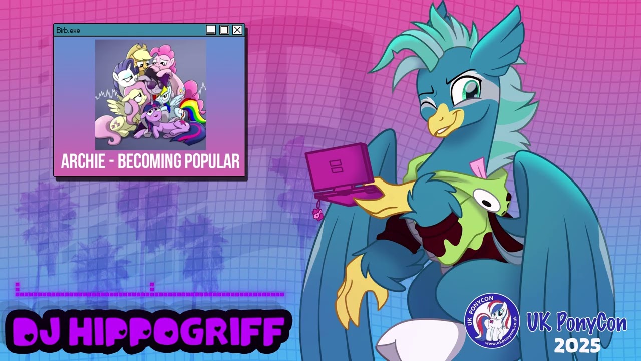 DJ Hippogriff - My Little Pony Nostalgia Tour 2025 - UK PonyCon