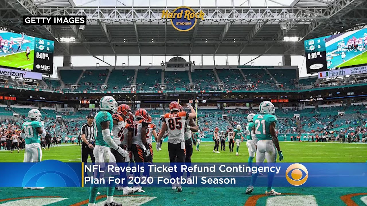 NFL Reveals Ticket Refund Contingency Plan For 2020 Football Season