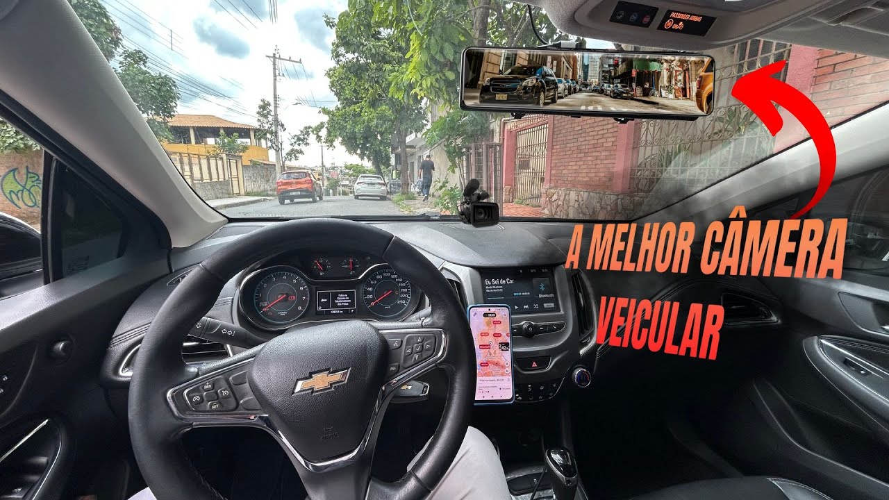 🟡ENCONTREI A MELHOR CÂMERA PARA UBER (OBDPEAK-Dash Cam 4K)