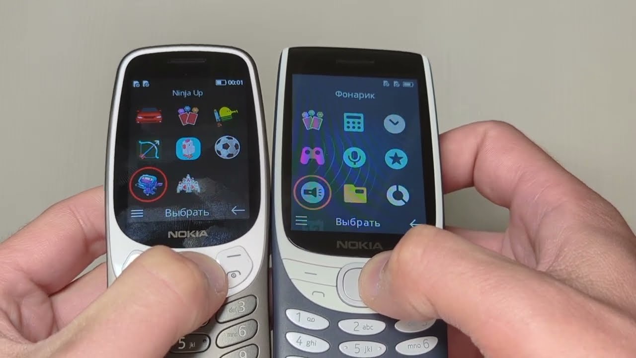 Nokia 3210 4G (2024) vs Nokia 8210 4G (2022)