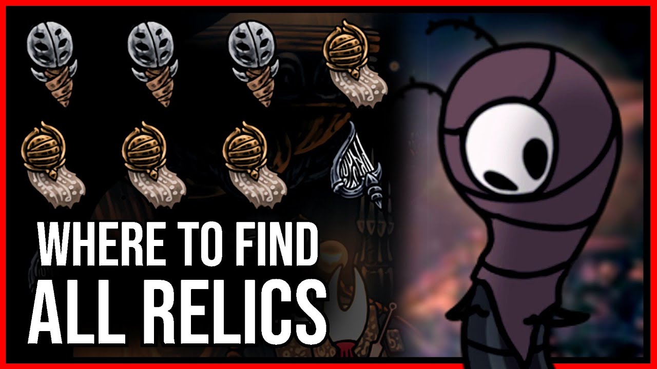 Hollow Knight Silksong - All Relic Locations