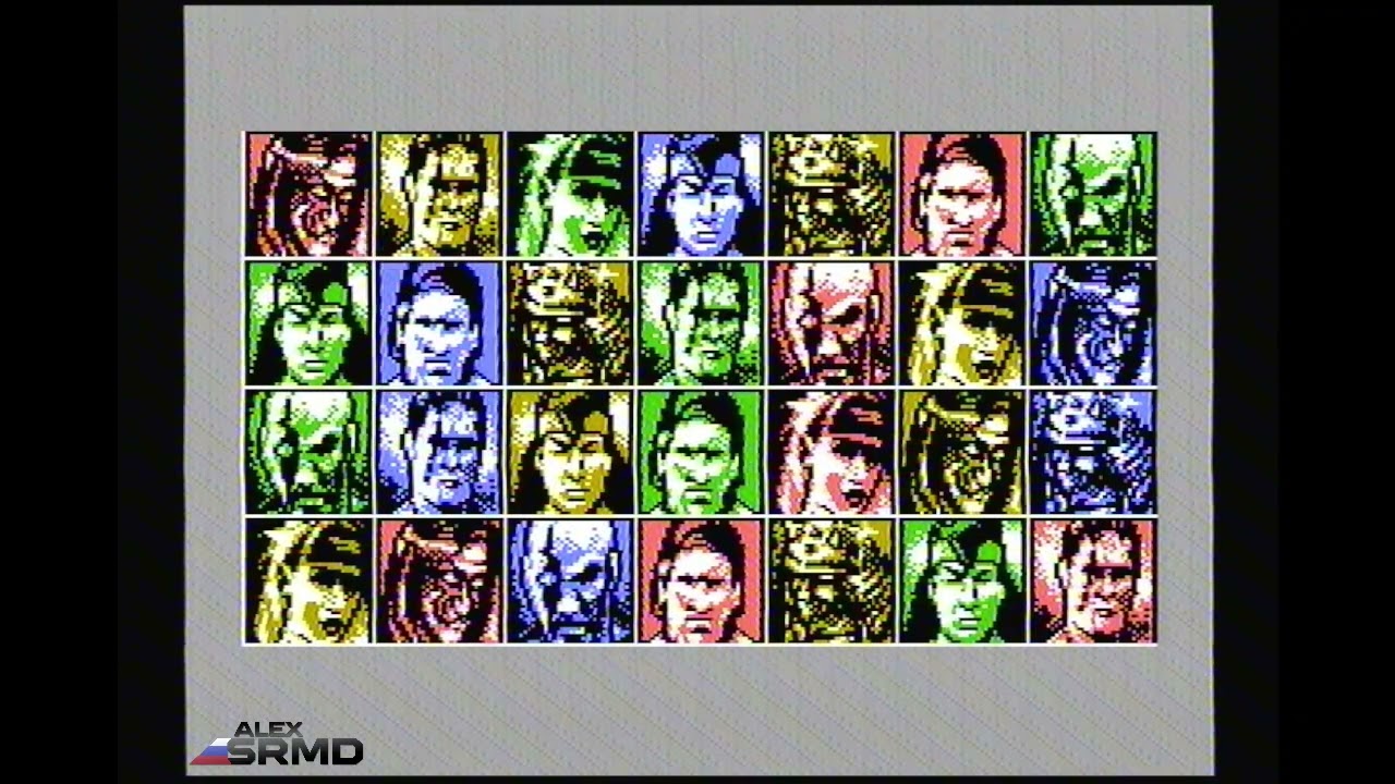 Mortal Kombat 4 / Hummer Team (Famicom) - Glitched Graphics [245-in-1 Real Game]
