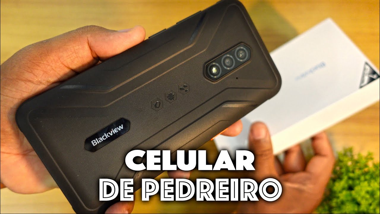 &ldquo;Comprei&rdquo; no Aliexpress o Celular do PEDREIRO Quebra Concreto 🤣 Blackview BV5200