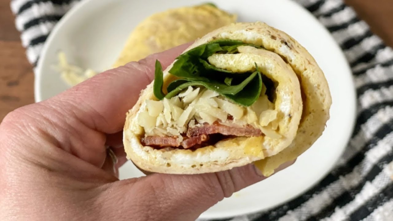 This is Such a Cool Keto Breakfast Burrito Hack!