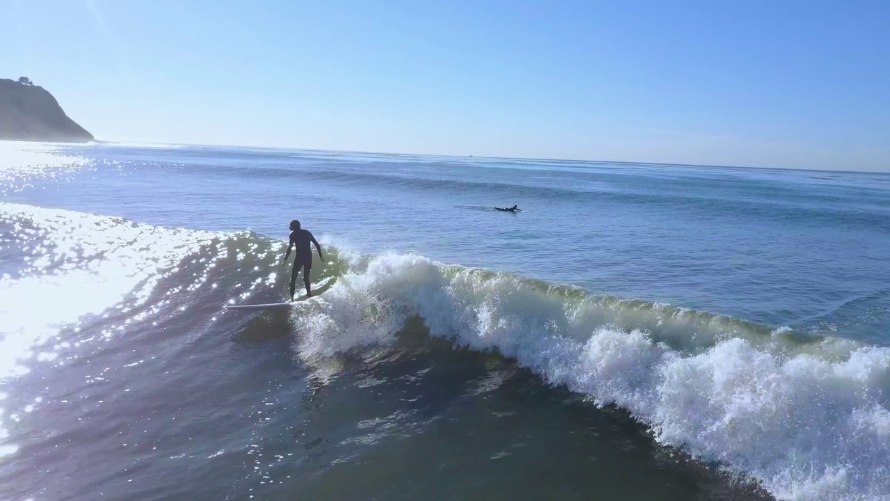 Malaga Cove Surfing  DJI Mavic