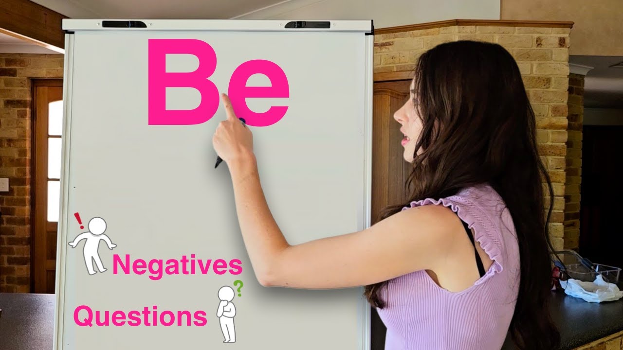 Be Verb: Negatives + Questions | Beginner English Lesson 24