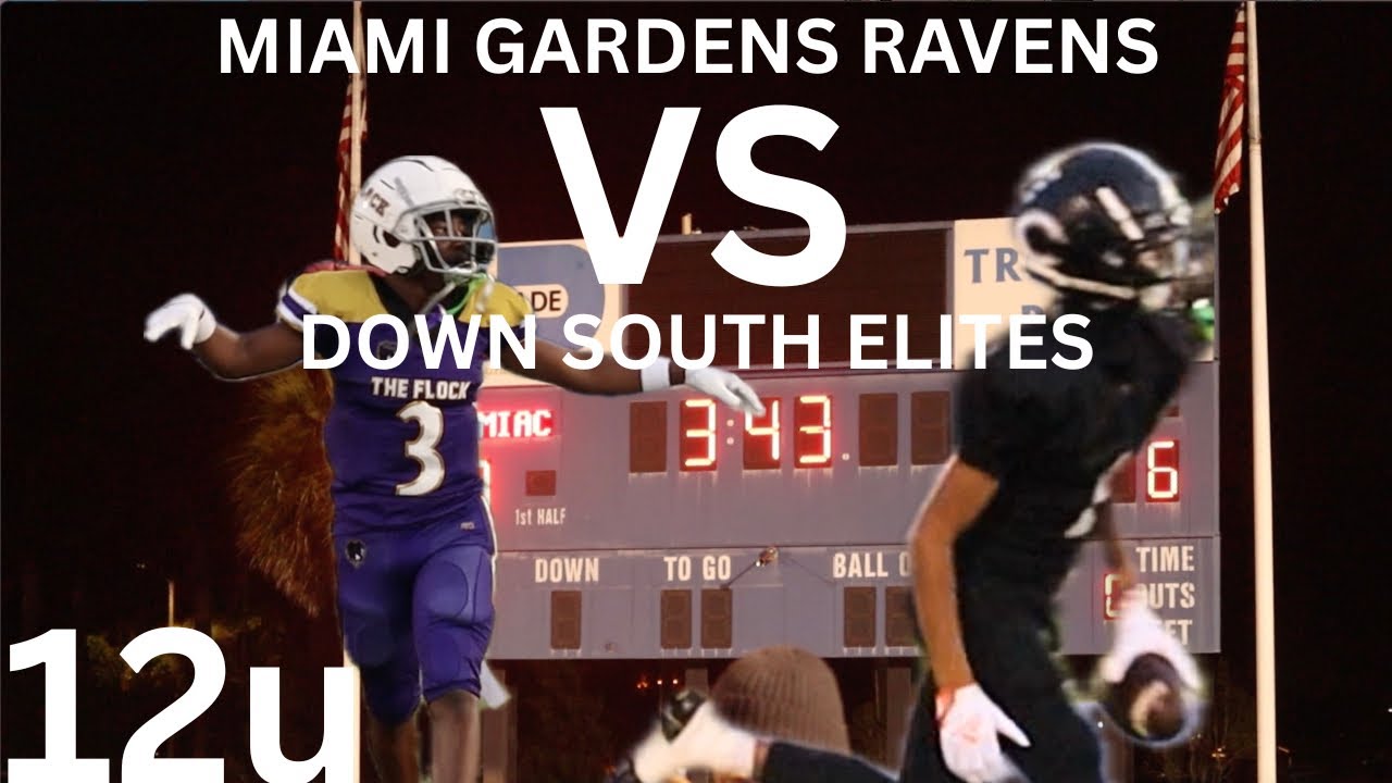 UPSET ALERT🚨12U ACTION MIAMI GARDENS RAVENS(da flock) VS DOWN SOUTH ELITE SEAHAWKS