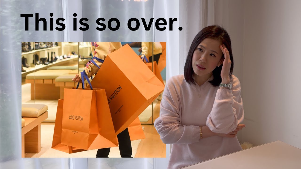 Luxury shopping is losing its appeal.