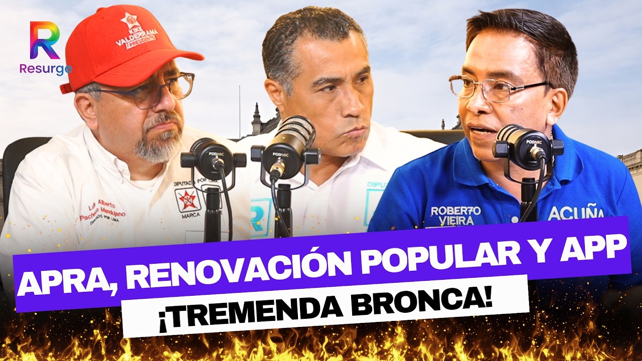 ⚡ ¡CASI SE PEGAN! Aprista y candidato de LÓPEZ ALIAGA arremeten contra jale de Cesar Acuña 