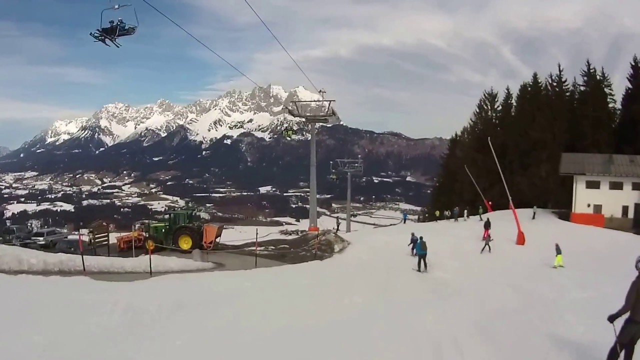 St. Johann in Tirol / Oberndorf Piste 6a Penzingabfahrt + Piste 6b Talabfahrt Oberndorf