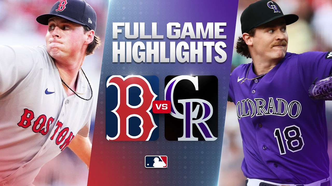 RED SOX vs. ROCKIES Full Game Highlights (6/22/26) | MLB Highlights
