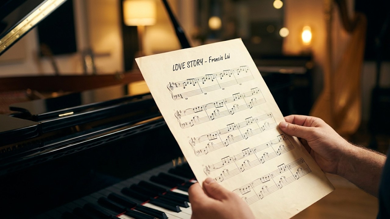 Francis Lai - Love Story (Bozo Barrett) - Piano