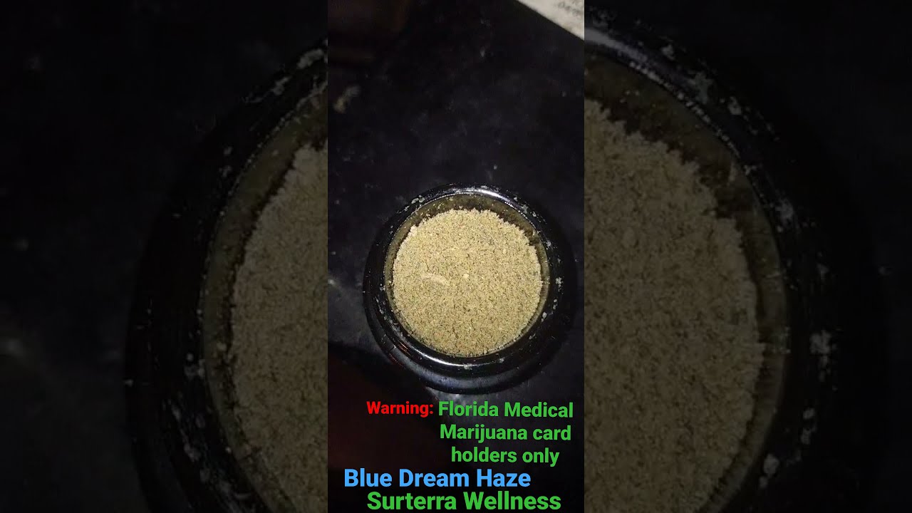 Surterra Wellness Florida Dispensary Kief. 