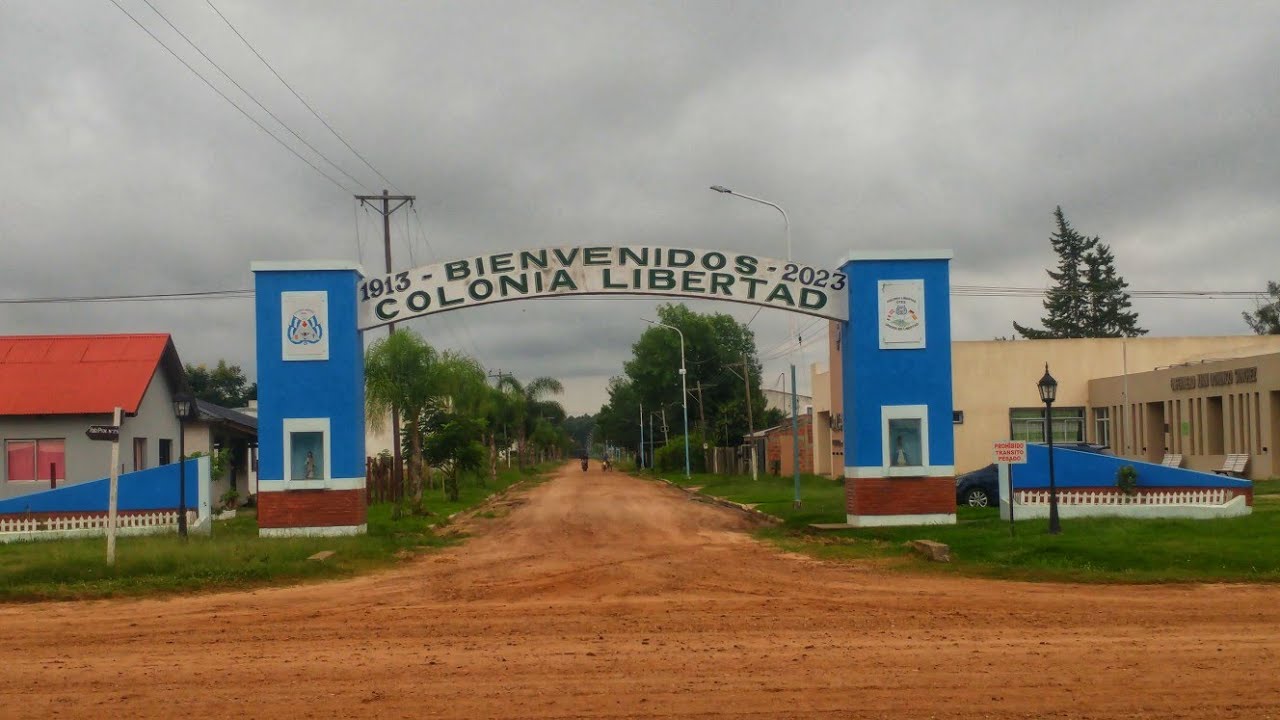 COLONIA LIBERTAD Corrientes PEGADA a la TRAZA del Ferrocarril G Urquiza con más de 100 años