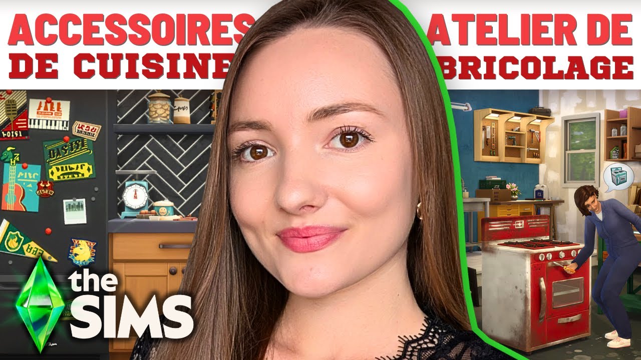 Je transforme une maison JEU DE BASE avec seulement 3 kits 🫧 | LES SIMS 4