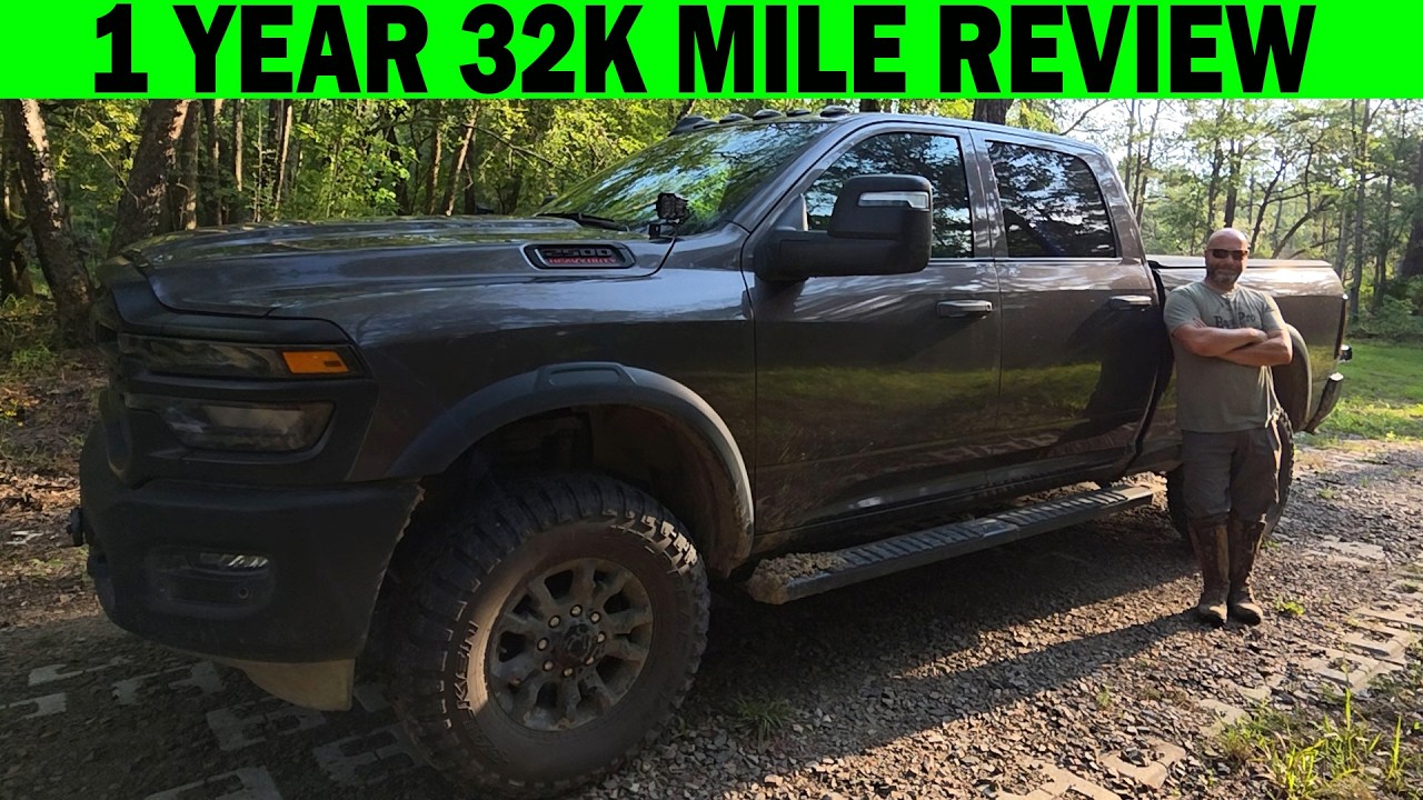 Пробег моего Ram Power Wagon 2025 года составляет 32 000 миль! Плюсы и минусы, купил бы я его снова?