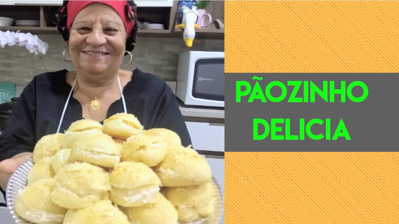 PÃOZINHO DELÍCIA DA BAHIA COM RECHEIO
