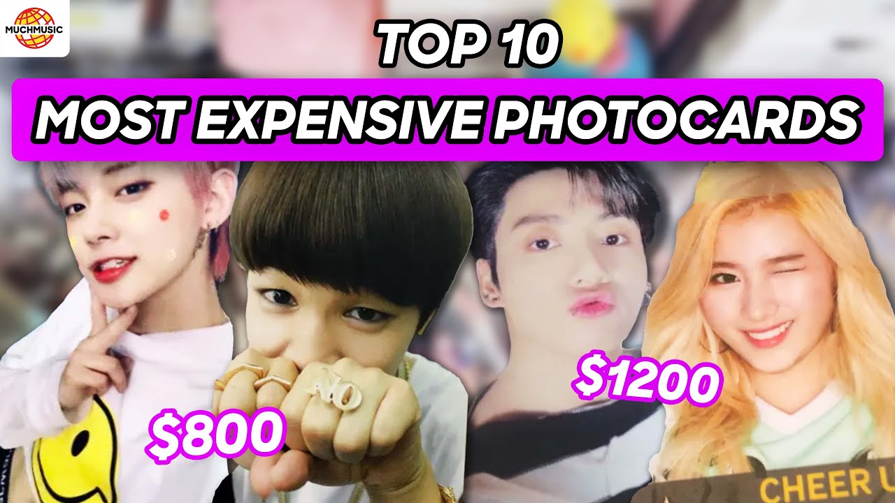 The 10 MOST EXPENSIVE Kpop Photocards Ever Sold 🤯 ft. BTS, TXT, TWICE & more!!