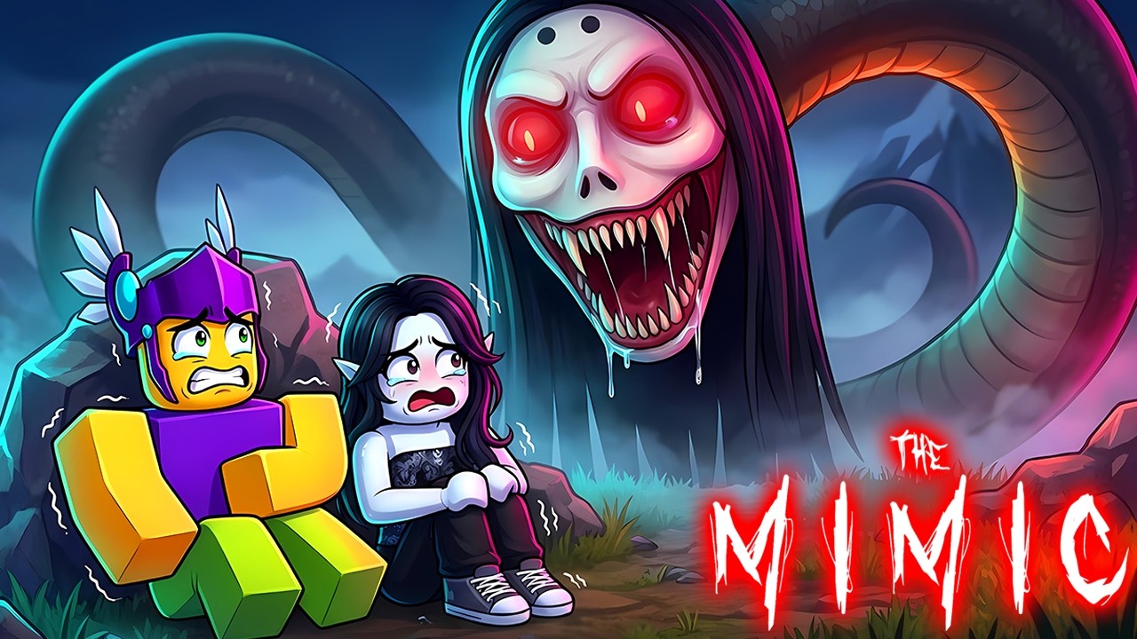 Descobri o Jogo MAIS ASSUSTADOR do Roblox! The Mimic Capítulo #1