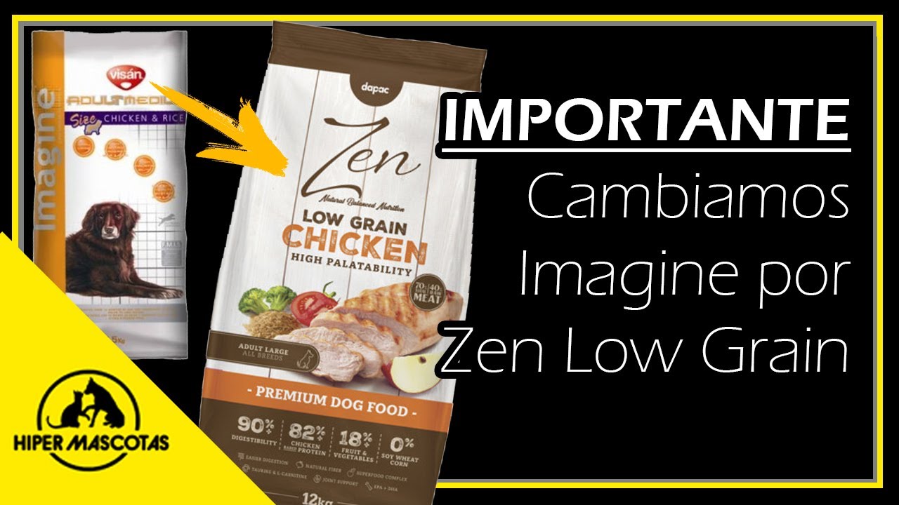 Cambiamos y mejoramos Imagine. Ahora se llamará Zen - Mejores piensos para perro