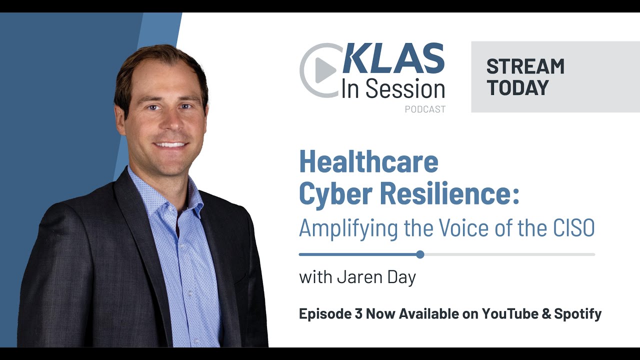 Healthcare Cyber Resilience | Episode 3: Cybersecurity from a CSO Perspective with Bryan McDowell