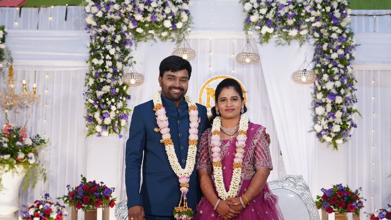 Kumar ♥️ Navya's Reception #reception #couple #marriage